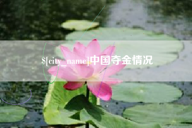 黔东南中国夺金情况