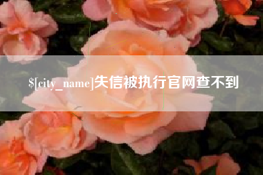 黔东南失信被执行官网查不到