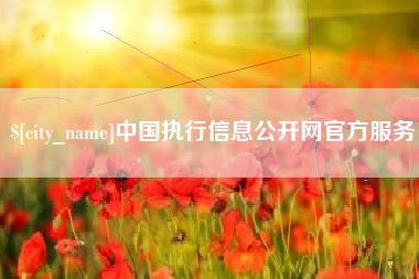 黔东南中国执行信息公开网官方服务