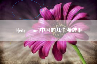 黔东南中国的几个金牌啊