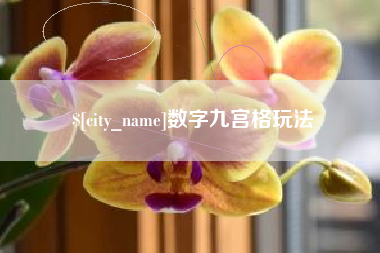 黔东南数字九宫格玩法