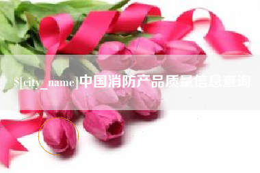 黔东南中国消防产品质量信息查询
