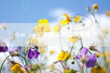 黔东南中国队拿几块金牌了