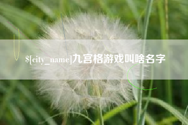 黔东南九宫格游戏叫啥名字
