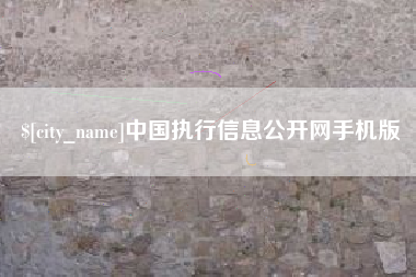 黔东南中国执行信息公开网手机版