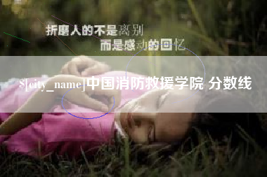 黔东南中国消防救援学院 分数线