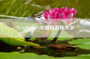 黔东南中国的消防大学