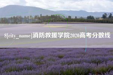 黔东南消防救援学院2020高考分数线