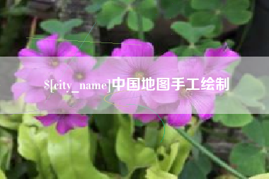 黔东南中国地图手工绘制
