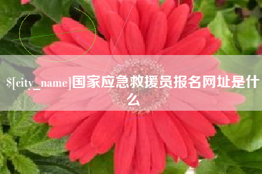 黔东南国家应急救援员报名网址是什么