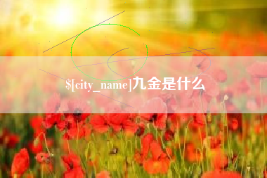 黔东南九金是什么