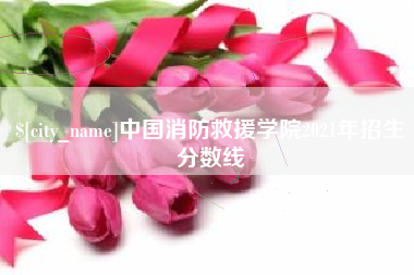 黔东南中国消防救援学院2021年招生分数线