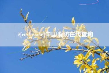 黔东南中国消防在线查询
