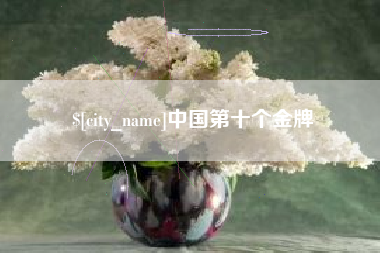 黔东南中国第十个金牌